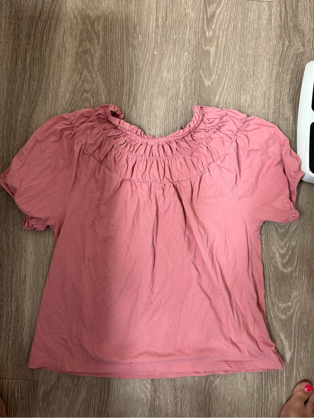 J. Crew Circle Smocked Tee
